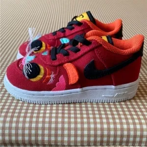 Nike Force 1 LV8 TD 'Chinese New Year' toddler sneakers shoes. Size 8 C
