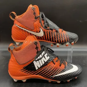 Nike Force Lunarbeast Elite TD Football Cleats Mens 9.5 833421-018 orange black