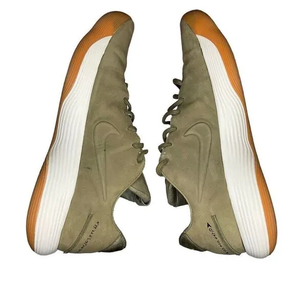 Nike Hyperdunk Kobe 2017 Low Premium Olive Gum Suede 897636-902 Mens Size 14