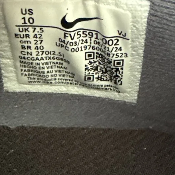 Nike Interact Run Easyon Sneakers Wmns Sz 10 Men's 8.5 Shoes Light FV5591-002