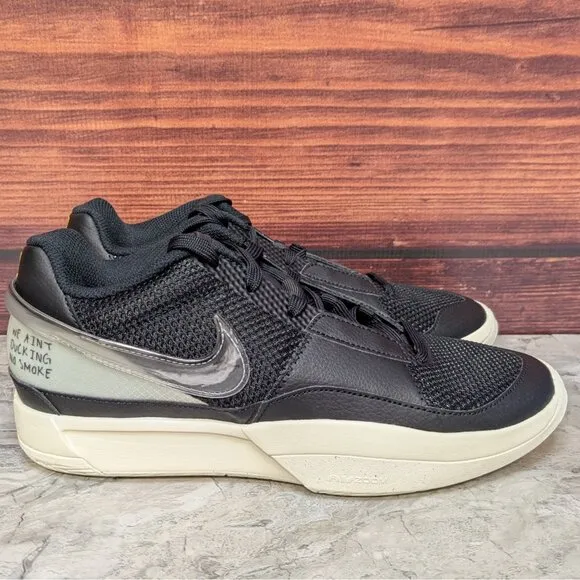 Nike Ja 1 Ain't Ducking No Smoke Mens 7.5 Uncensored Basketball Shoes DR8785-002