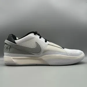 Nike Ja 1 Light Smoke Grey Black White Basketball Shoes Size 13 Men's DR8785-100