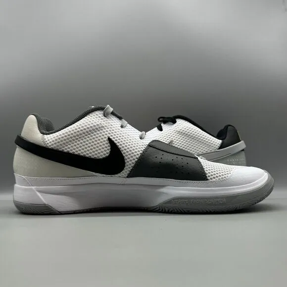 Nike Ja 1 Light Smoke Grey Black White Basketball Shoes Size 13 Men's DR8785-100