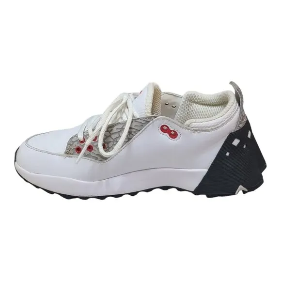 Nike Jordan ADG 2 Mens Size 7 Golf Shoes White Cement Leather CT7812-100