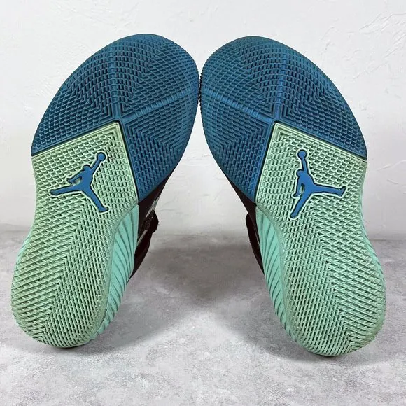 Nike Jordan Why Not Zer0.1 Boys Size 4.5Y Basketball Shoes Aztec Print
