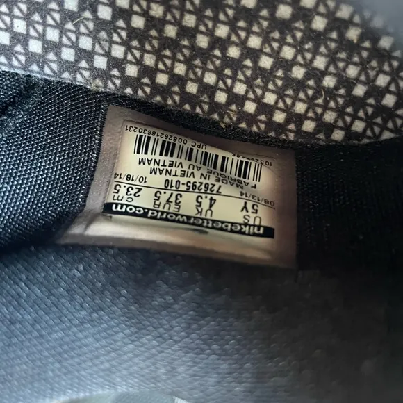 Nike KD 7 BHM Kids Shoes size 5