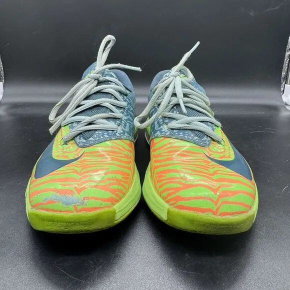 Nike KD VI 6 Liger GS Electric Green Kevin Durant 599477-302 Size 5.5Y FUC