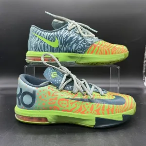Nike KD VI 6 Liger GS Electric Green Kevin Durant 599477-302 Size 5.5Y FUC