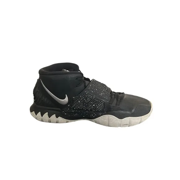 Nike Kyrie 6 Jet Black Basketball Kyrie Irving BQ4630-001 Sneaker Shoes Size 15
