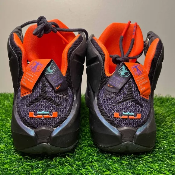 Nike LeBron 12 XII Instinct Cave Purple Grape Hyper Crimson