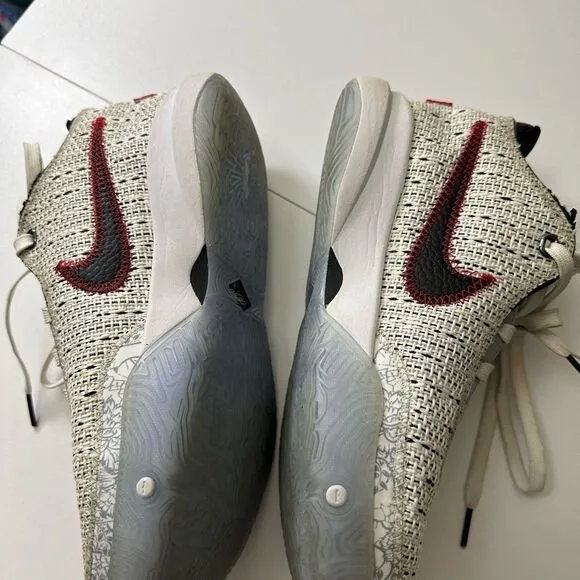 Nike Lebron James XX 20 The Debut White Graffiti DJ5423-100 Size 7Y