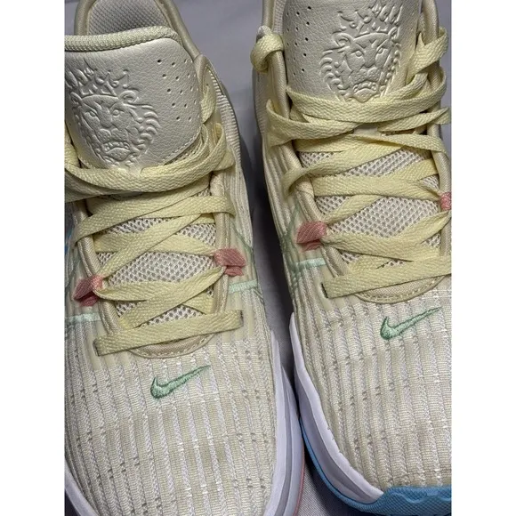 NIKE LeBron Witness 6 Polarized Blue Coconut Milk &quot;Easter&quot; Men's SZ 8.5