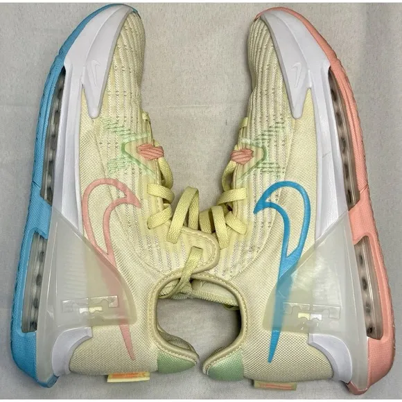 NIKE LeBron Witness 6 Polarized Blue Coconut Milk &quot;Easter&quot; Men's SZ 8.5