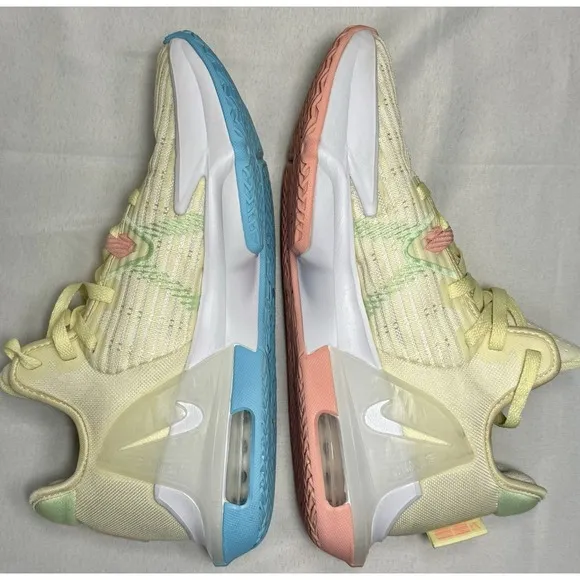 NIKE LeBron Witness 6 Polarized Blue Coconut Milk &quot;Easter&quot; Men's SZ 8.5