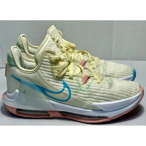 NIKE LeBron Witness 6 Polarized Blue Coconut Milk &quot;Easter&quot; Men's SZ 8.5