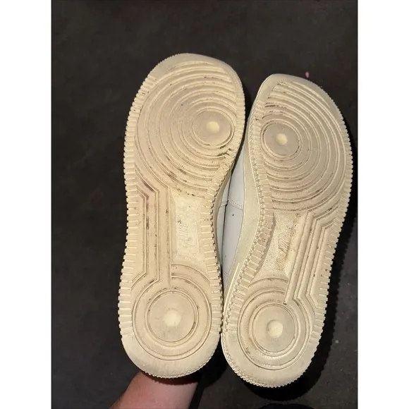 NIKE Men 9.5US Us9.5 Air Force 1 07 Lx Jewel Swoosh Low Light Bone Coconut Milk