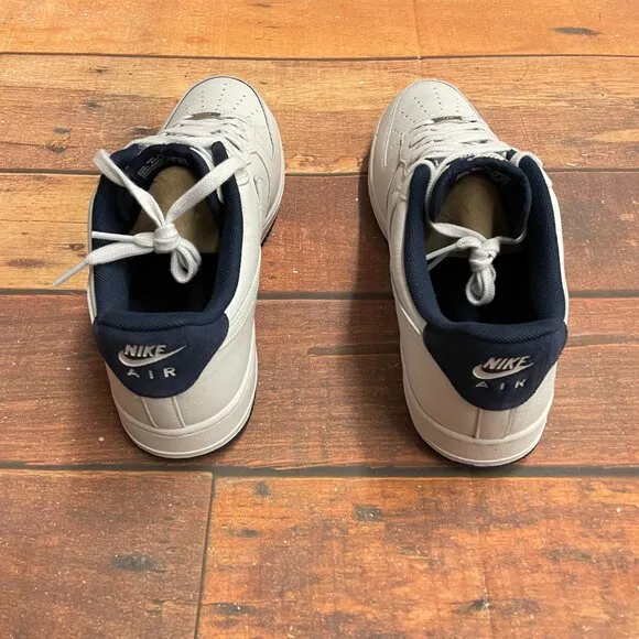 Nike Men's Air Force 1 '07 LV8 &quot;White Navy&quot; Casual Shoes