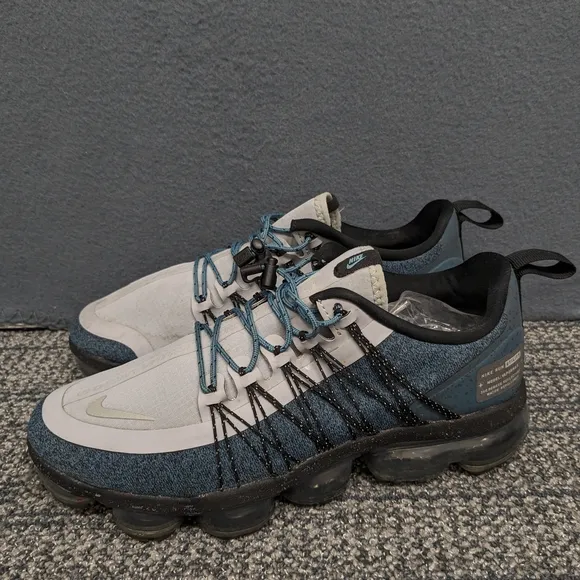 Nike Men's Vapormax Blue Gray Athletic Sneakers Size 7