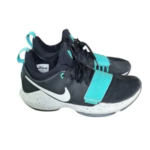 Nike PG 1 Paul George 11 Diamond black aqua basketball shoes size 9