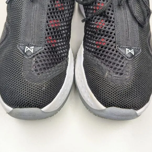Nike PG 4 Paul George basketball shoes sneakers zip lace up men's size 6.5