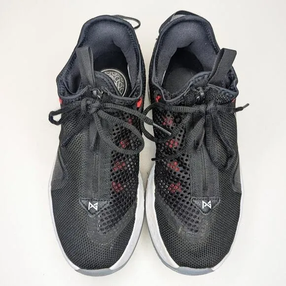 Nike PG 4 Paul George basketball shoes sneakers zip lace up men's size 6.5
