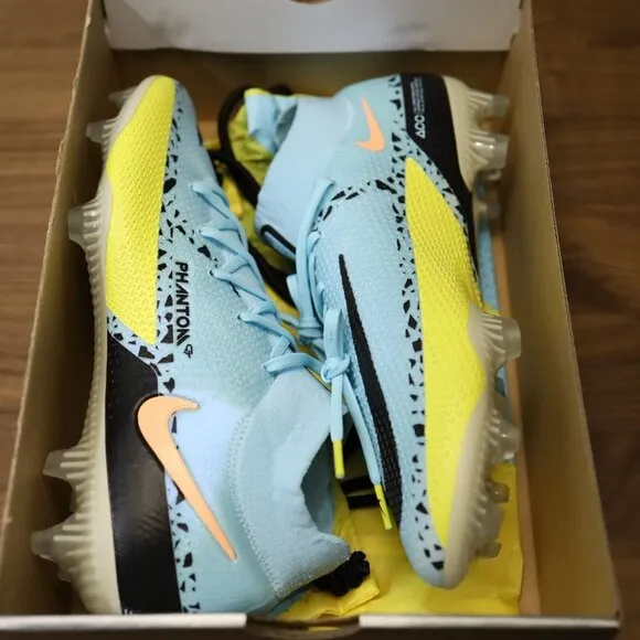 Nike Phantom GT2 DF Elite FG 'Glacier Ice Yellow Strike' CZ9889-407 Men's 11.5