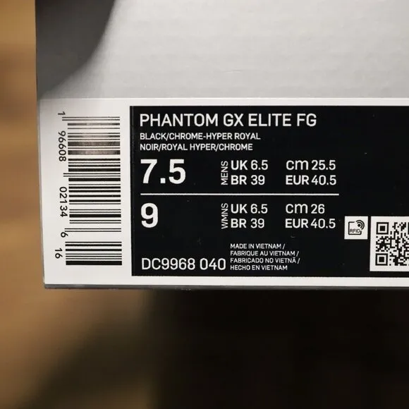 Nike Phantom GX Elite Gripknit FG 'Shadow Pack' DC9968-040 Men's 7.5
