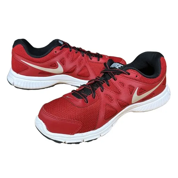 Nike Revolution 2 Red White #554953-601 Men's Running Sneakers Shoes Size 8.5