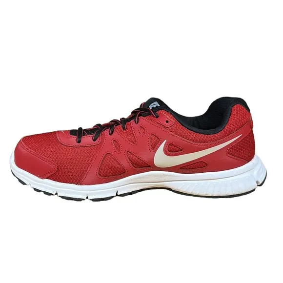 Nike Revolution 2 Red White #554953-601 Men's Running Sneakers Shoes Size 8.5