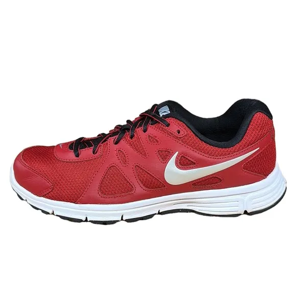 Nike Revolution 2 Red White #554953-601 Men's Running Sneakers Shoes Size 8.5