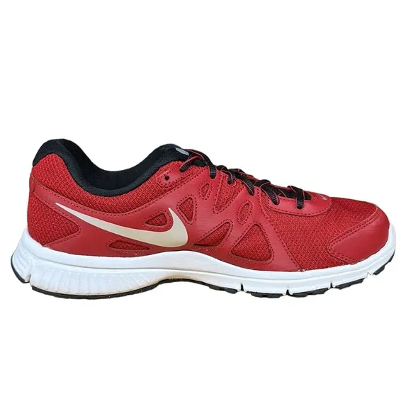 Nike Revolution 2 Red White #554953-601 Men's Running Sneakers Shoes Size 8.5