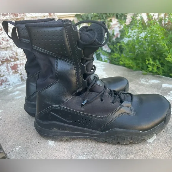 Nike SFSB Special Field Black Men's Size 12 Combat Tactical Boots AO7507-001