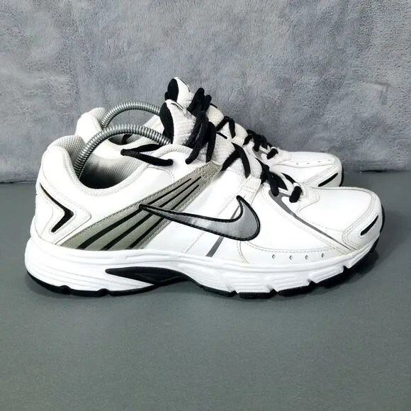 Nike Shoes Mens Size 10 White Leather Downshifter 3 415374-102