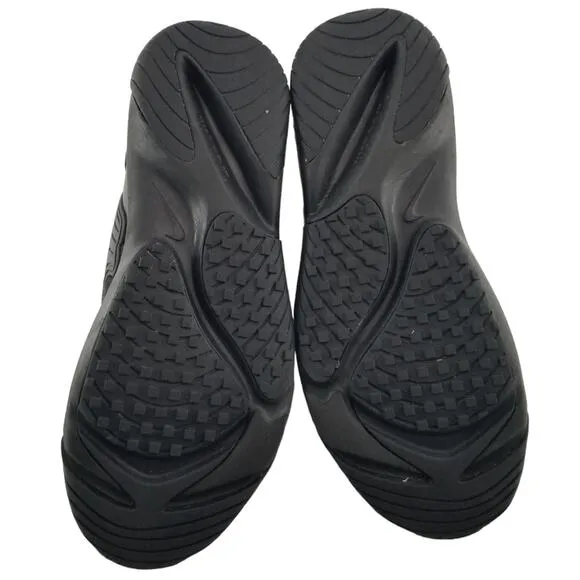 Nike Shoes Men's Size 8 Zoom 2K Black Running Lace Up Leath Fabric