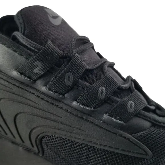 Nike Shoes Men's Size 8 Zoom 2K Black Running Lace Up Leath Fabric