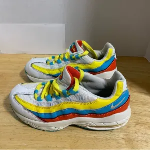 Nike‎ Shoes Youth Size 2.5Y Air Max 95 Light Blue Fury/White GS CK0055 400