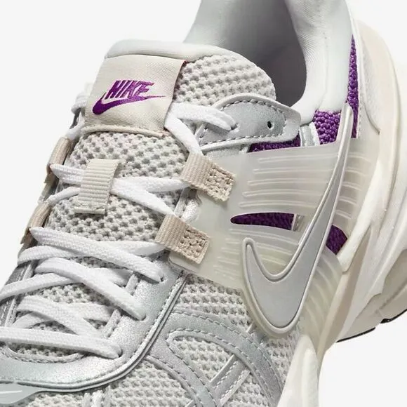 Nike V2K Run PRM Light Bone Viotech Womens Running Shoes HF4305-072 Women's 10.5