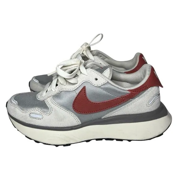 Nike Waffle Retro Low Women Casual Running Shoes Gray FD2196-001 Size 6.5