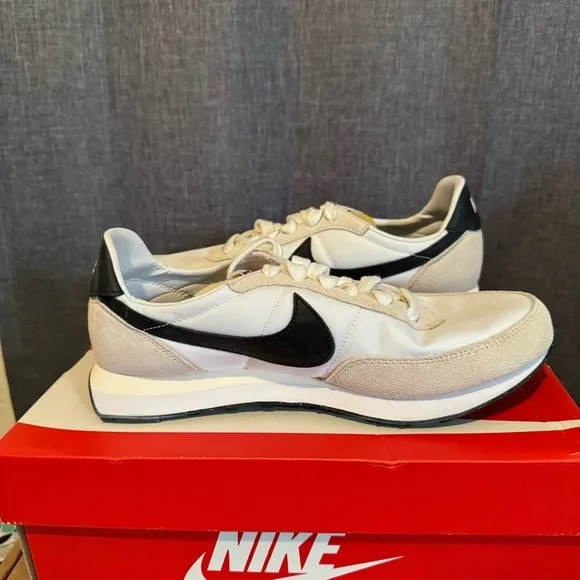 Nike Waffle Trainer 2 DC6477-100 White Casual Shoes Sneakers Size 6Y