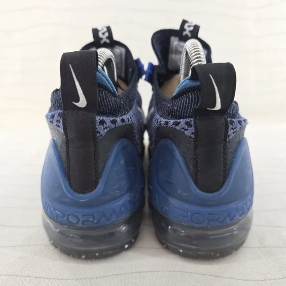 Nike Youth Air VaporMax 2021 FK GS Blue Black Sneakers Shoes DB1550-402 Sz 4.5Y