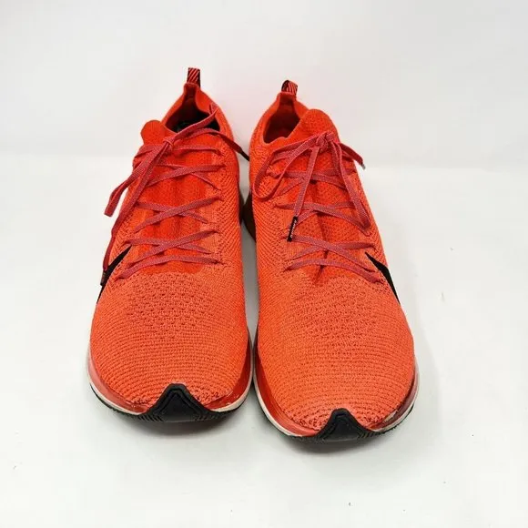 Nike Zoom Fly Men's Flyknit Bright Crimson  Black Swoosh 2018 Size 13