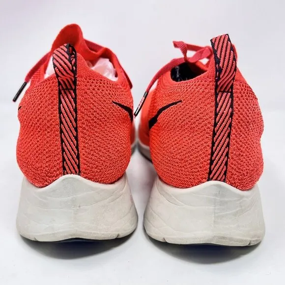Nike Zoom Fly Men's Flyknit Bright Crimson  Black Swoosh 2018 Size 13