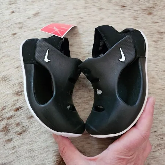 Nike Sunray Protect 3 Toddler Boy Sandals Black Size 10 NEW