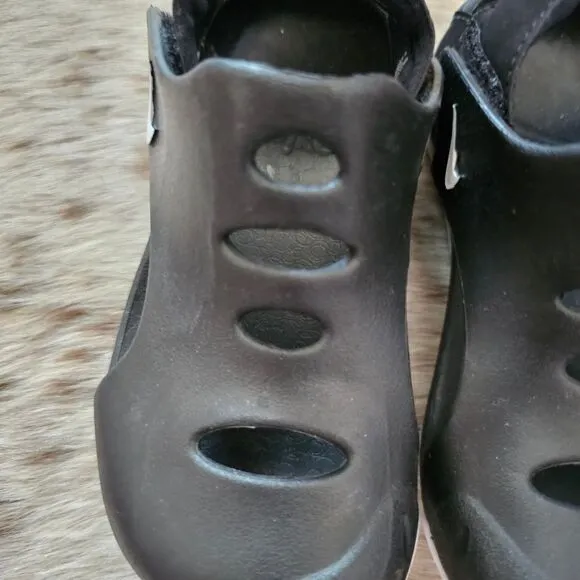 Nike Sunray Protect 3 Toddler Boy Sandals Black Size 10 NEW
