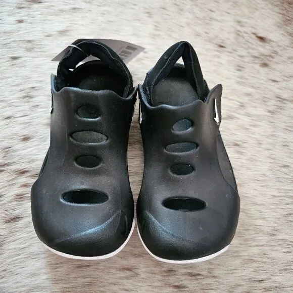 Nike Sunray Protect 3 Toddler Boy Sandals Black Size 10 NEW