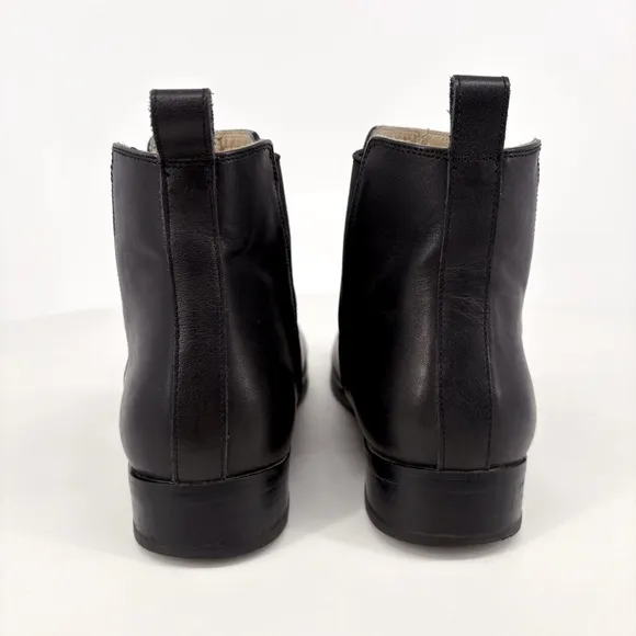 NISOLO x Anthro | Eva Everyday Leather Chelsea Boots in Black | Sz 10