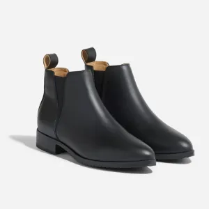 NISOLO x Anthro | Eva Everyday Leather Chelsea Boots in Black | Sz 10