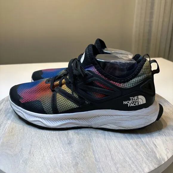 North Face Women's Oxeye‎ Hiking Super Sonic Rainbow Shoes Sneakers US Size 11