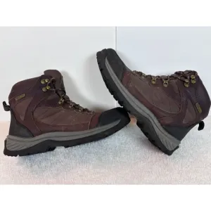 NORTIV 8 Skyline M Mens Brown Black Waterproof Military Hiking Boots Size 10.5