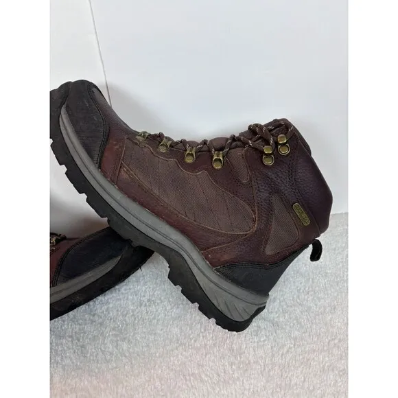 NORTIV 8 Skyline M Mens Brown Black Waterproof Military Hiking Boots Size 10.5